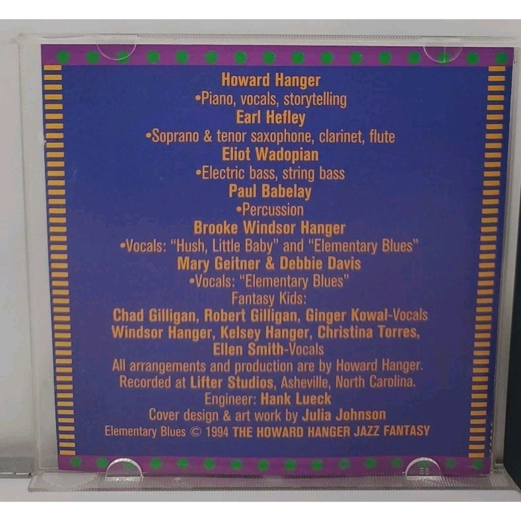 Howard Hanger Jazz Fantasy - Elementary Blues CD