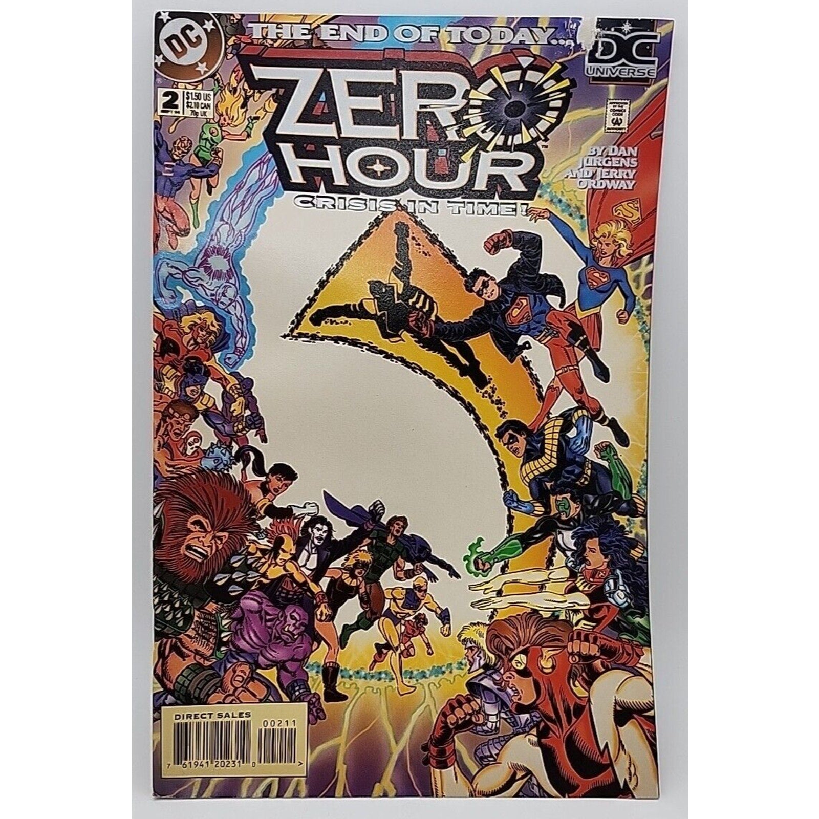 #2 Zero Hour Crisis in Time The End of Today DC Comics BR 9318