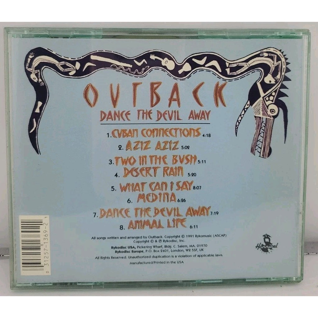 Dance the Devil Away by Outback (CD, 1992)