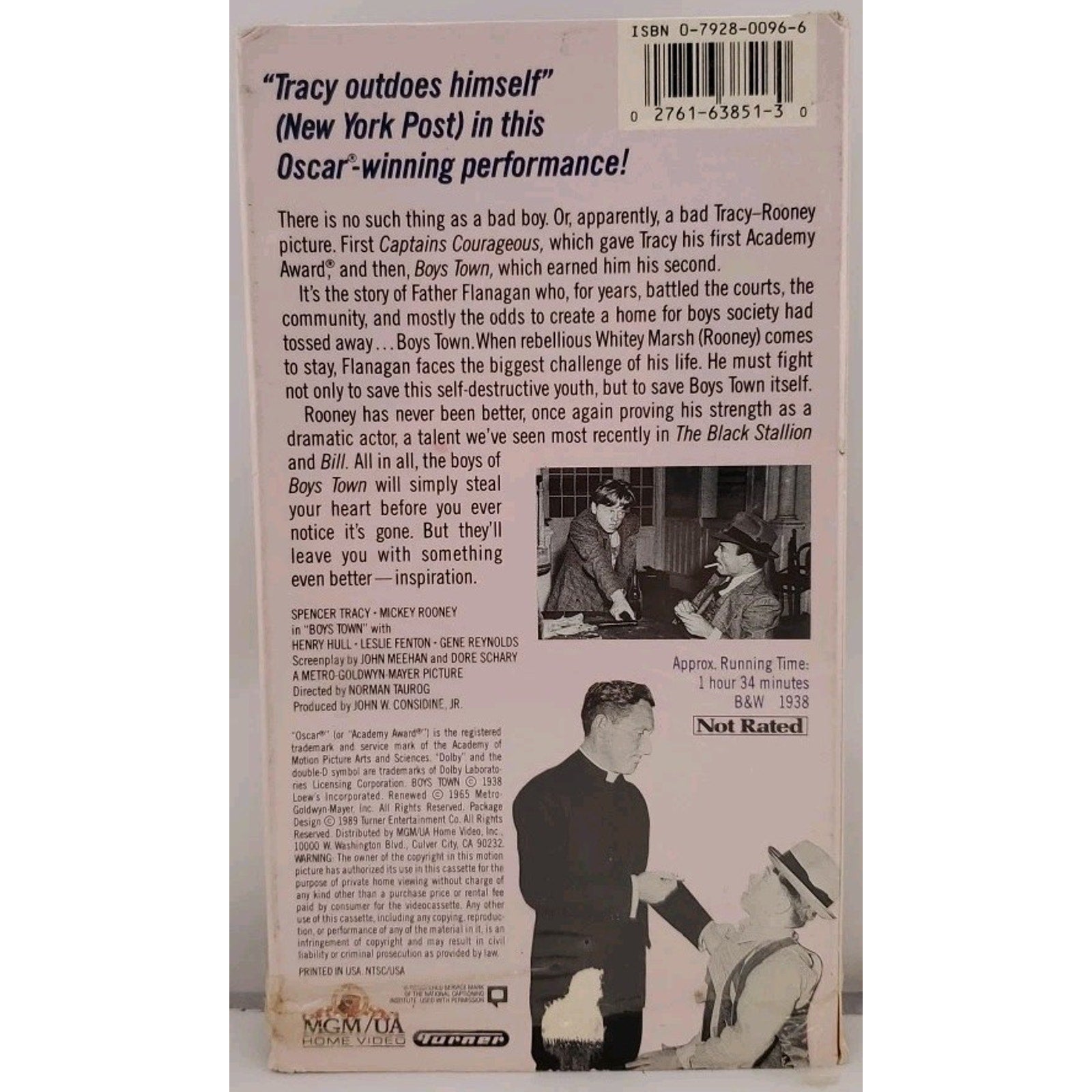 Boys Town (VHS, 1989)