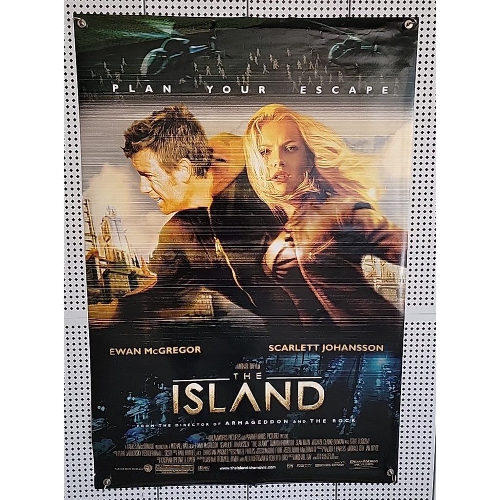 The Island 2005 Double Sided Original Movie Poster 27" x 40"