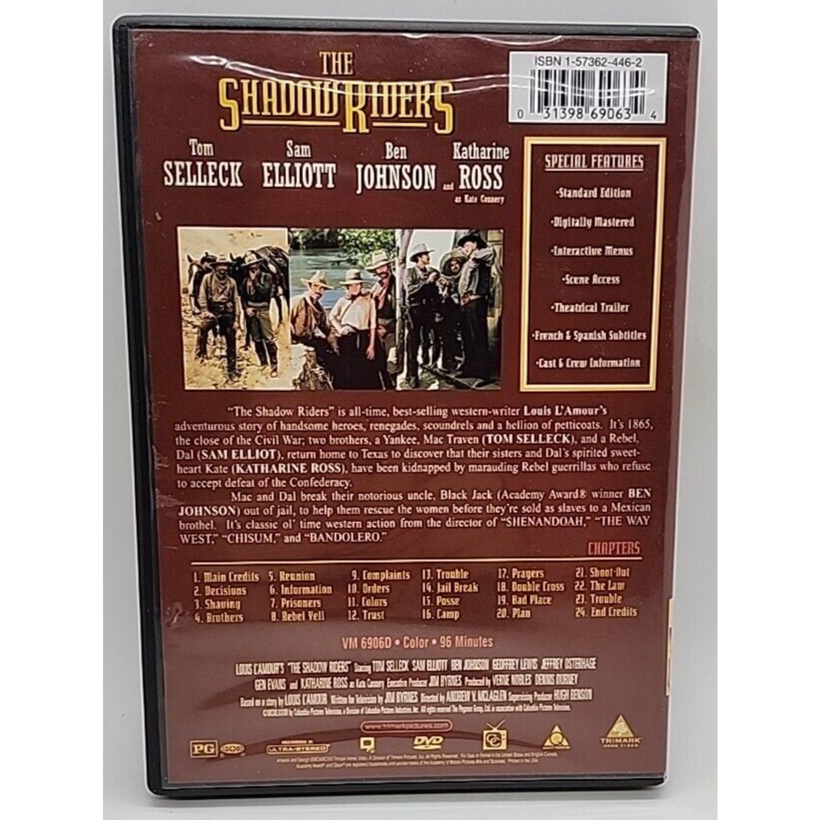 The Shadow Riders (DVD, 1998)
