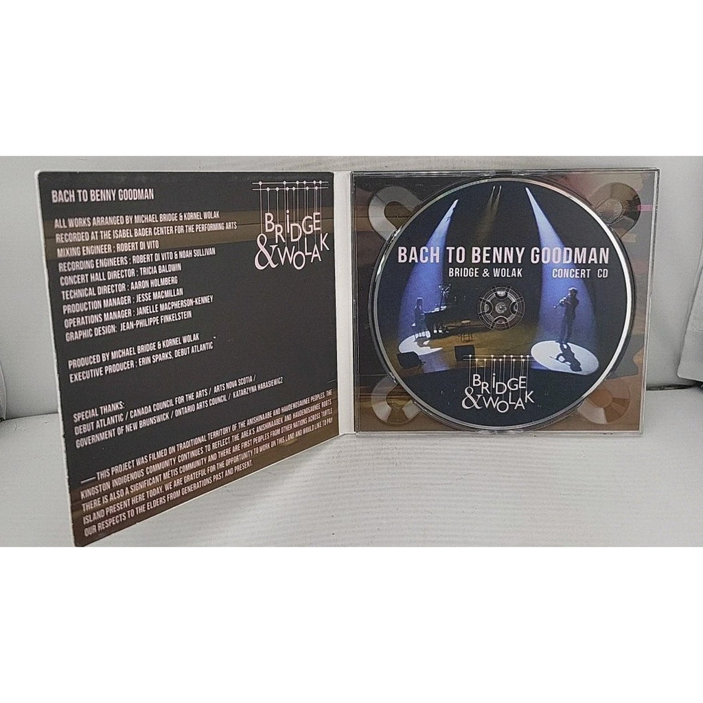 Bach To Benny Goodman - Bridge & Wolak - Concert CD