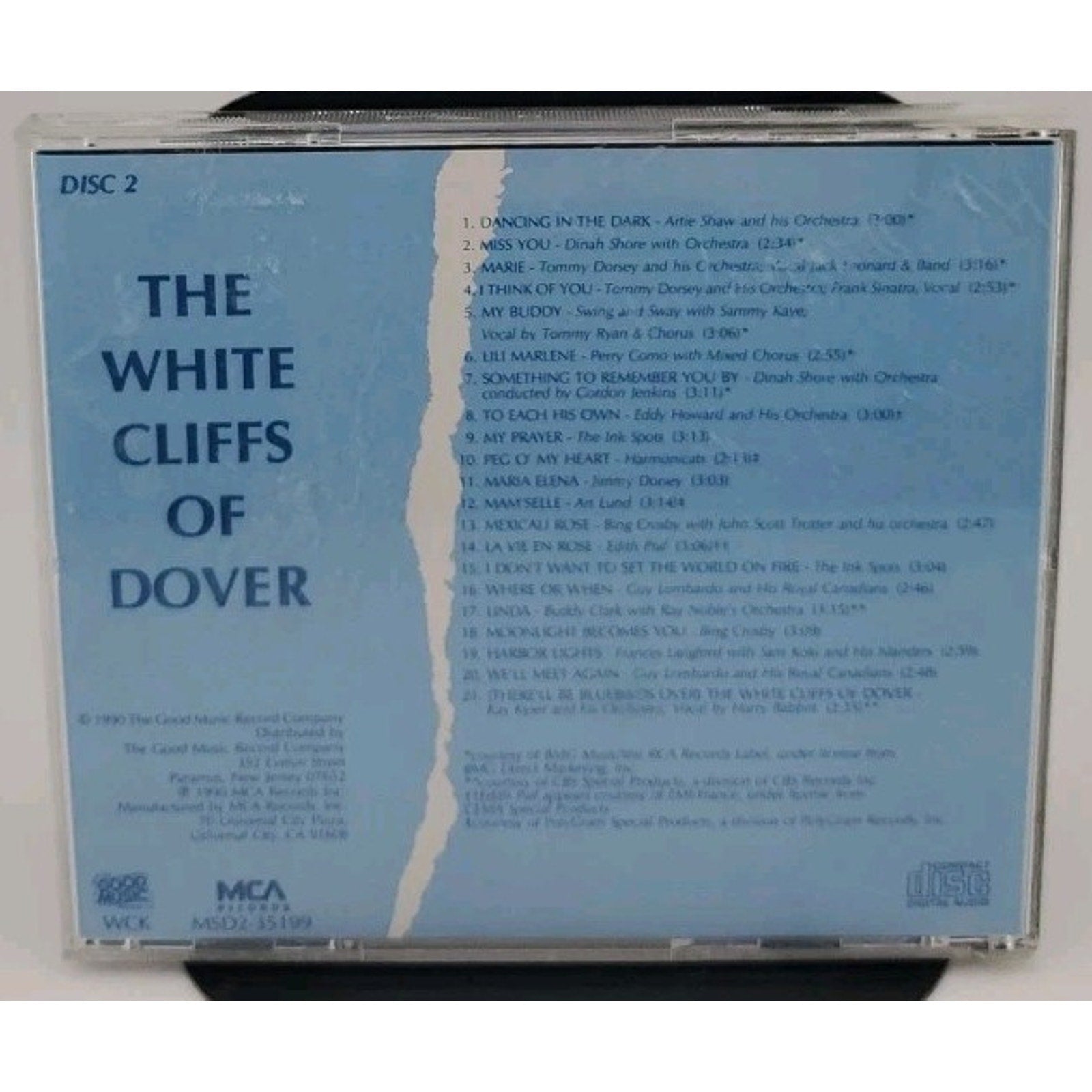 The White Cliffs of Dover- Disc 2 (CD, 1990, MCA)