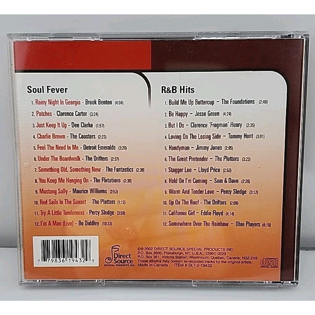 Soul Fever [Direct Source] by Various Artists (CD, Nov-2001, 2 Discs, Direct