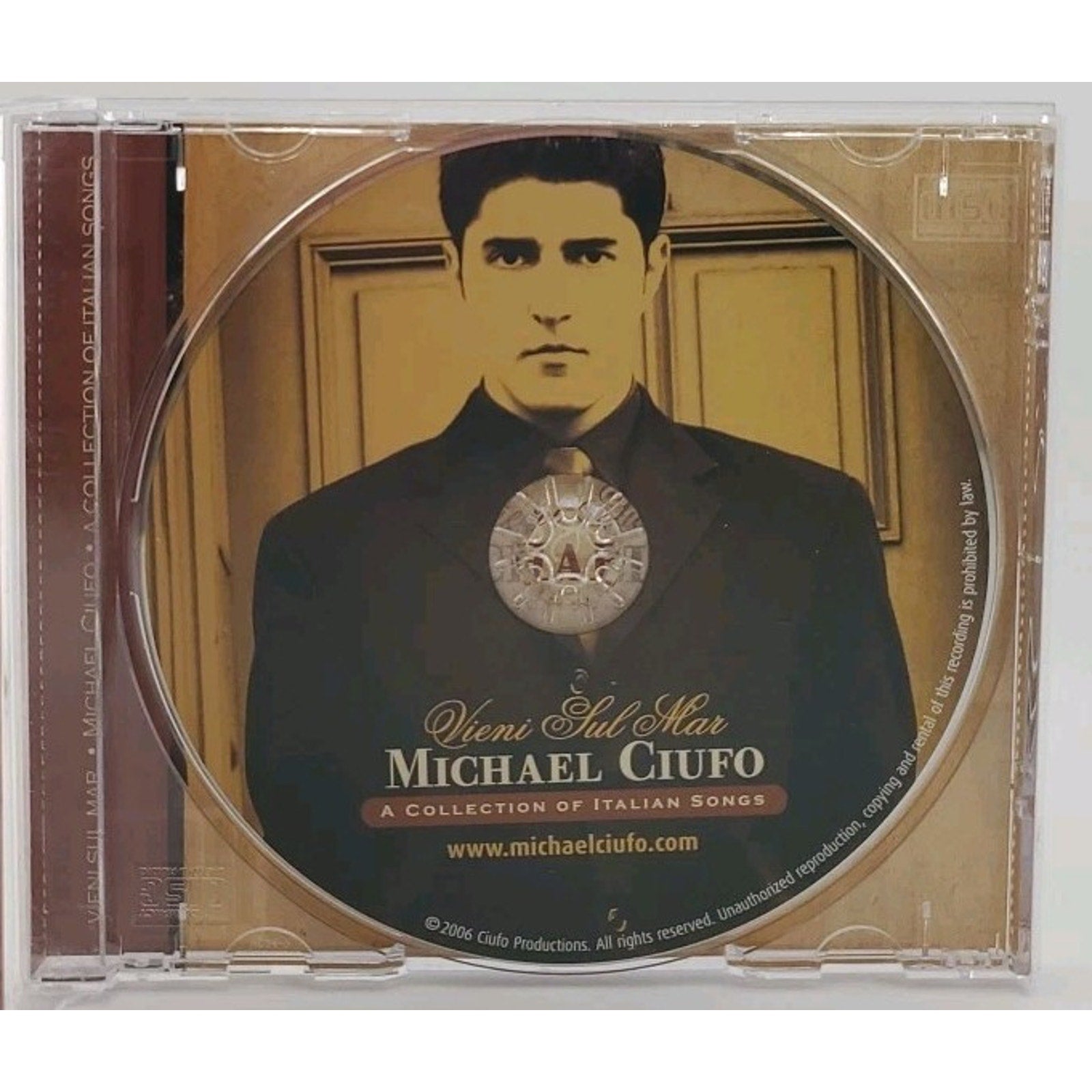 Michael Ciufo : Vieni Sul Mar: A Collection of Italian (CD)