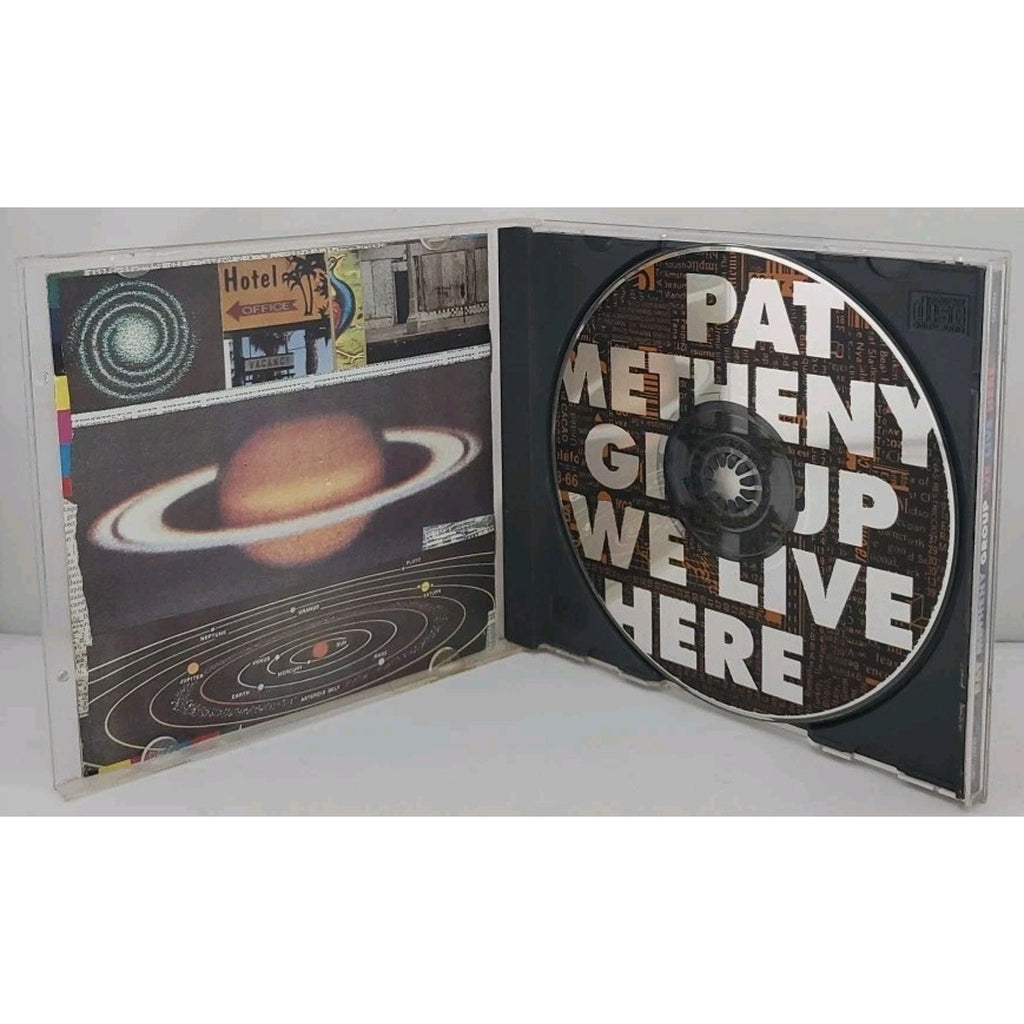 We Live Here by Pat Metheny Group (CD, 1995)