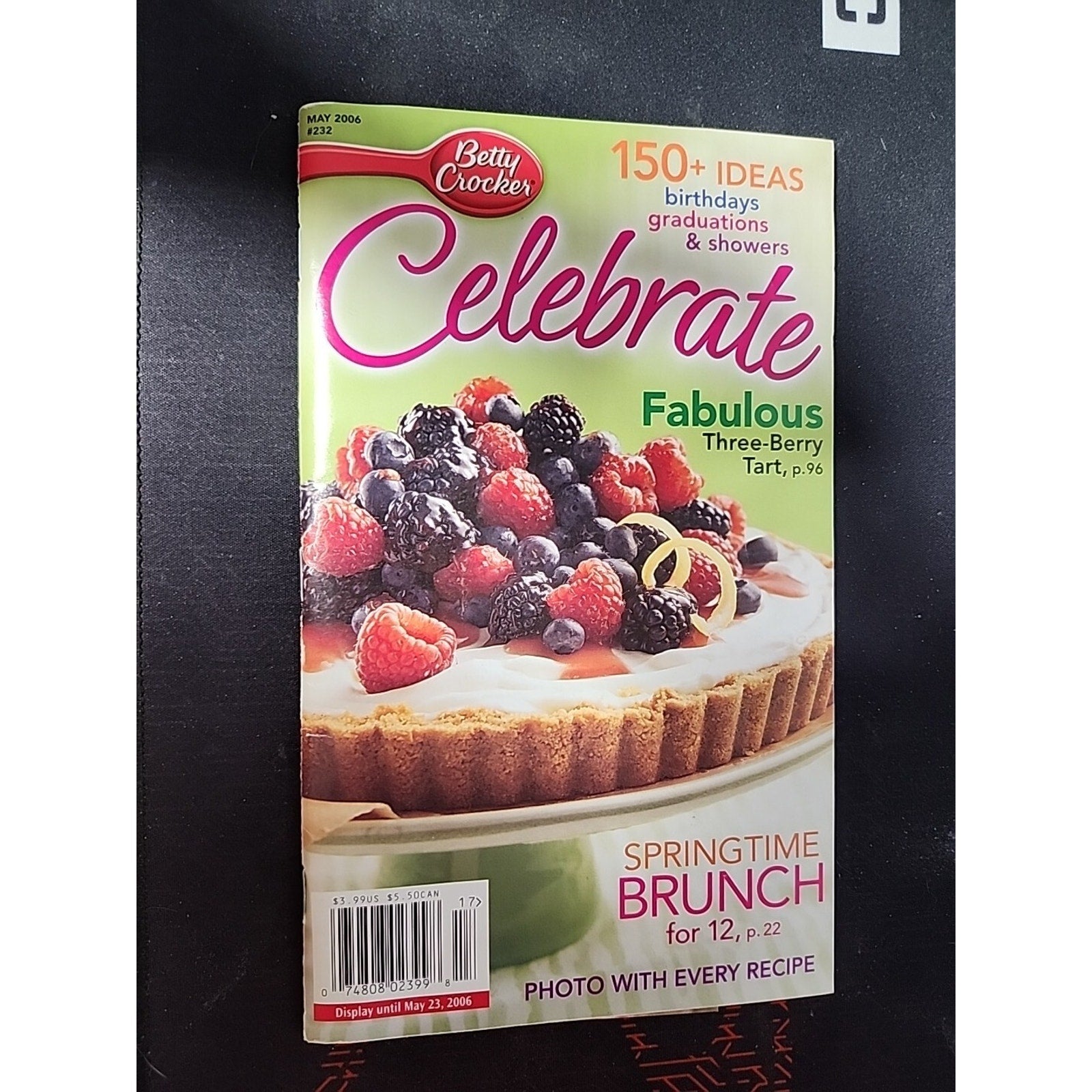 Vintage 2006 Betty Crocker Recipes Cookbook Cook Book Cooking Paperback Book