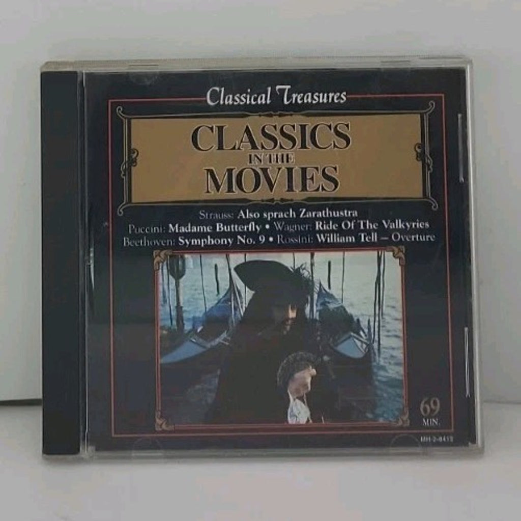 Classical Treasures: Classics In The Movies by Various Artists (CD, Aug-1999,...