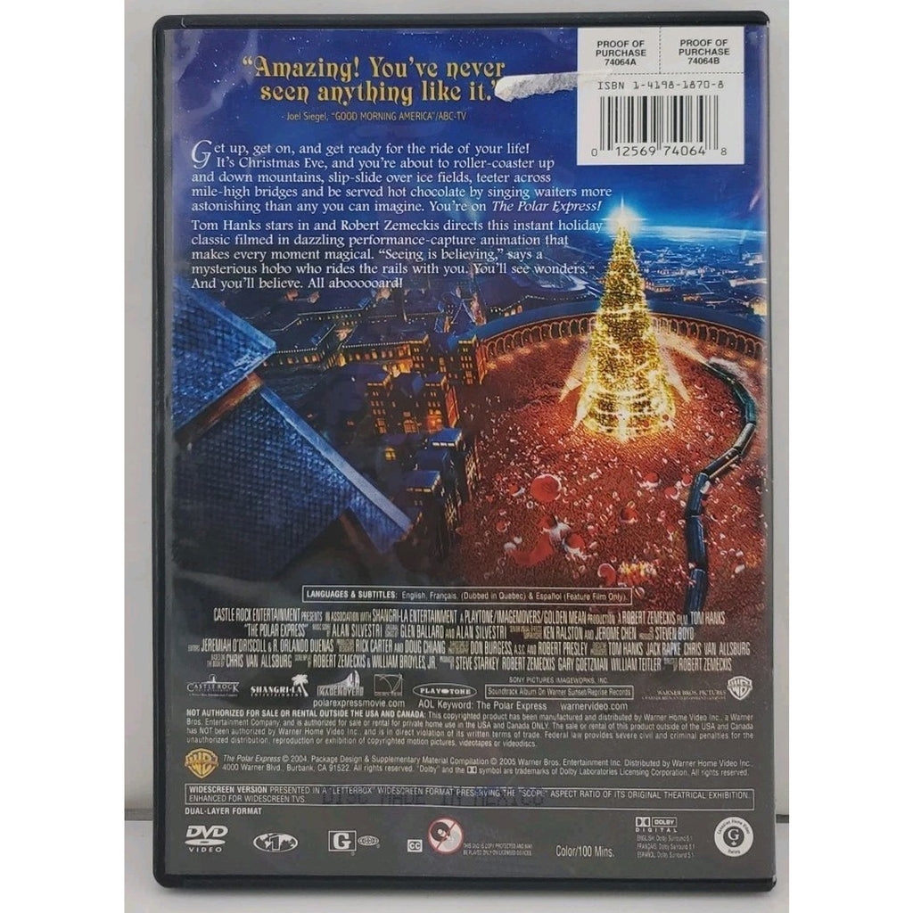 The Polar Express (DVD, 2004)