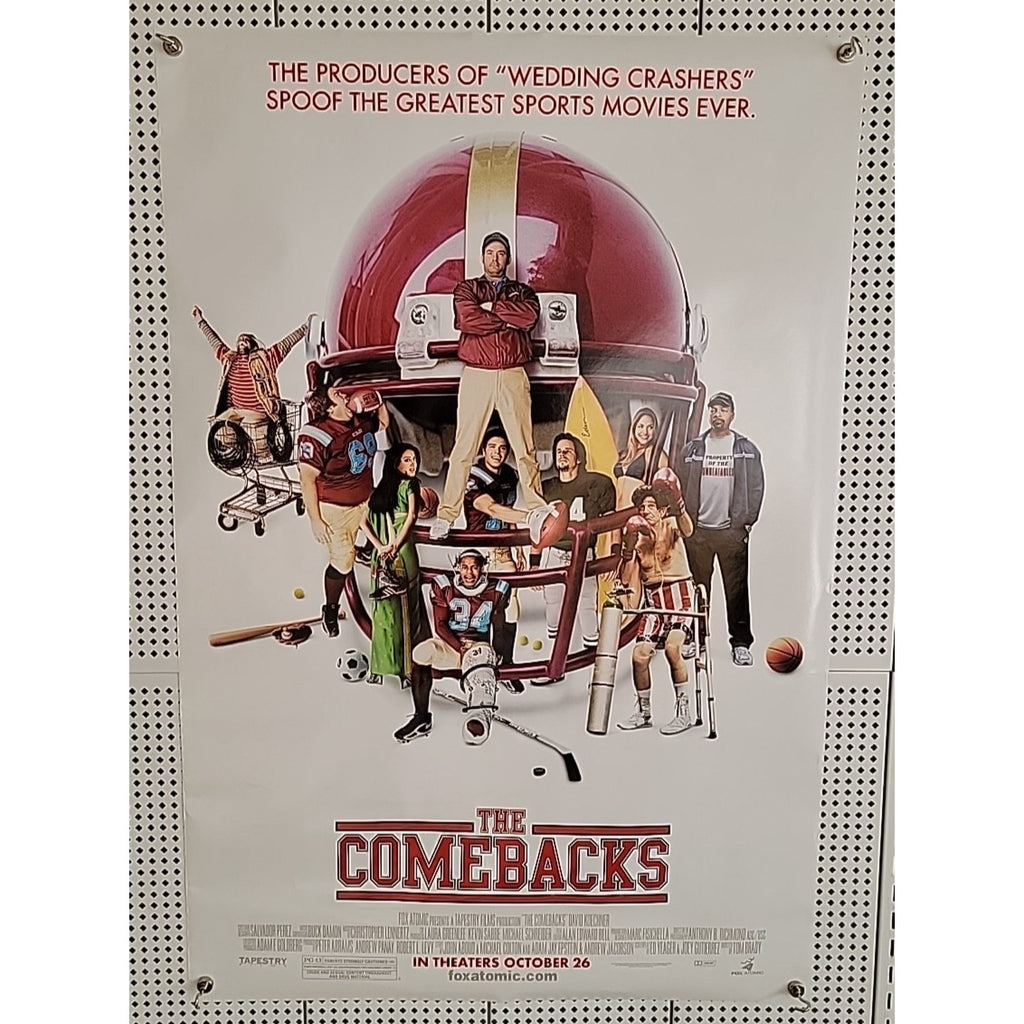 The Comebacks Original 27x40 D/S Movie Poster 2007