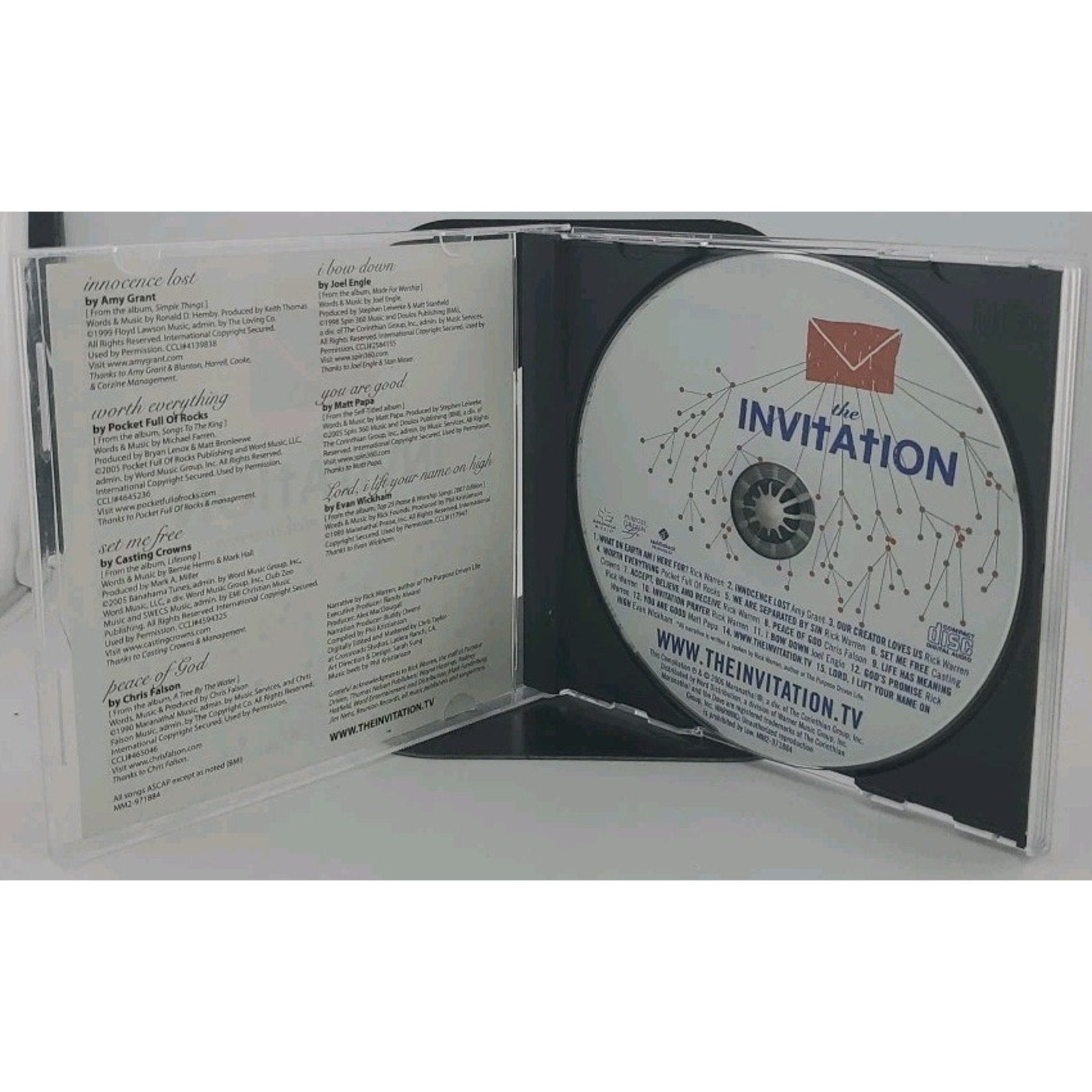 The Invitation Narrated by Rick Warren - Various Artist (CD, 2006)