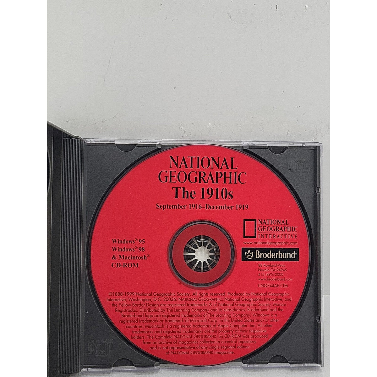 The National Geographic Magazine The 1910s CD