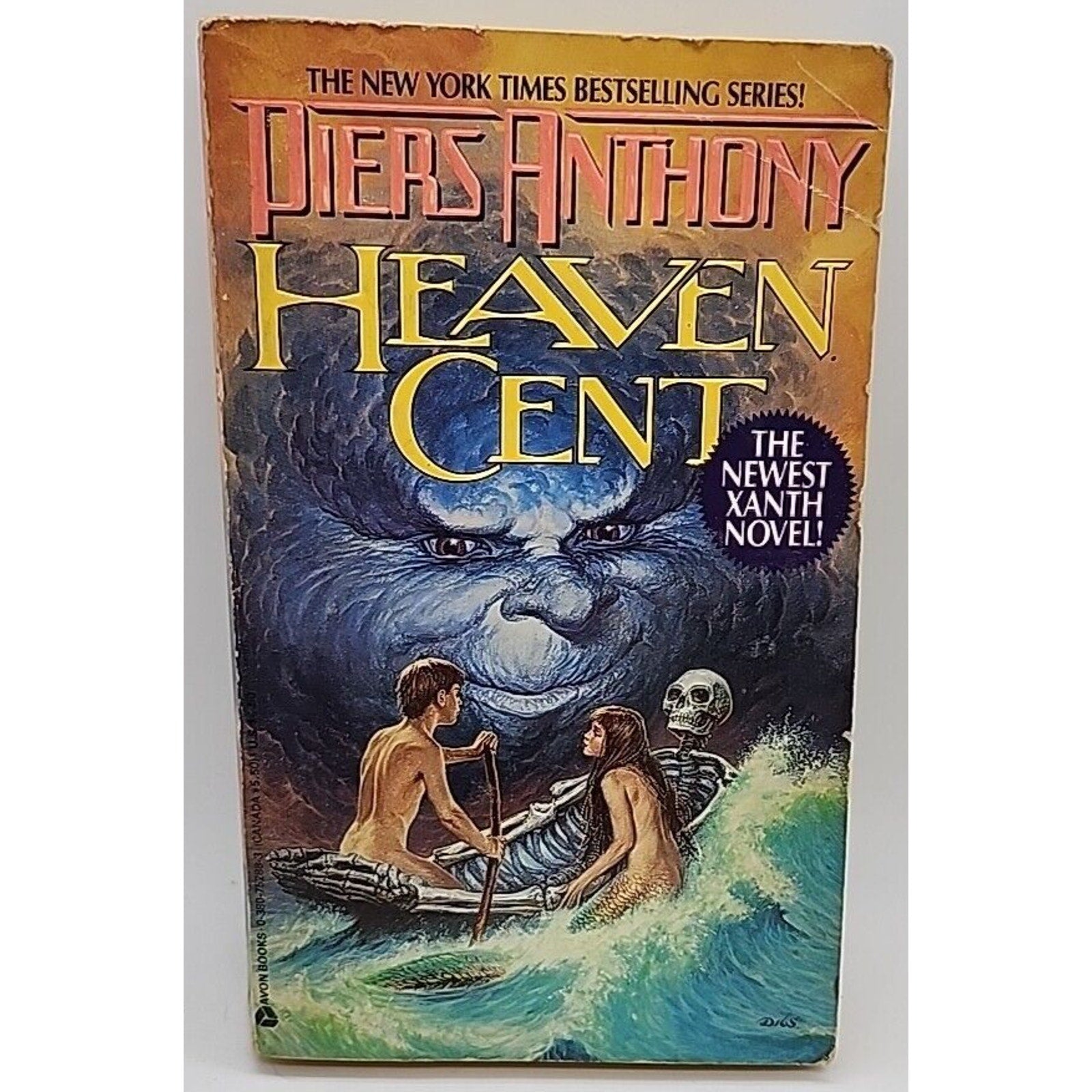 Piers Anthony Paperback Book - Heaven Cent