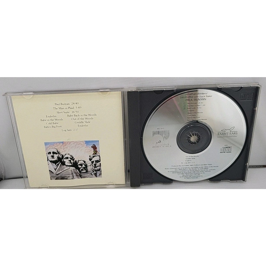 Jonathan Winters Paul Bunyan CD Leo Kottke Duck Baker