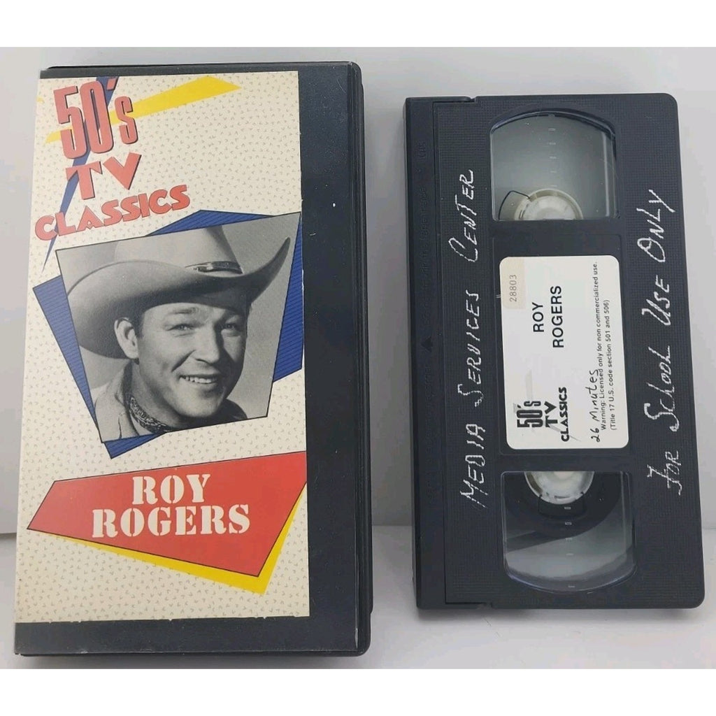 50's TV Classics Roy Rogers VHS