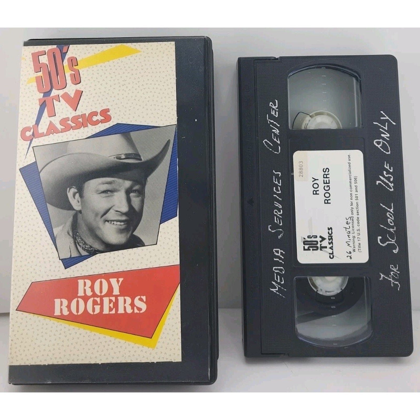 50's TV Classics Roy Rogers VHS