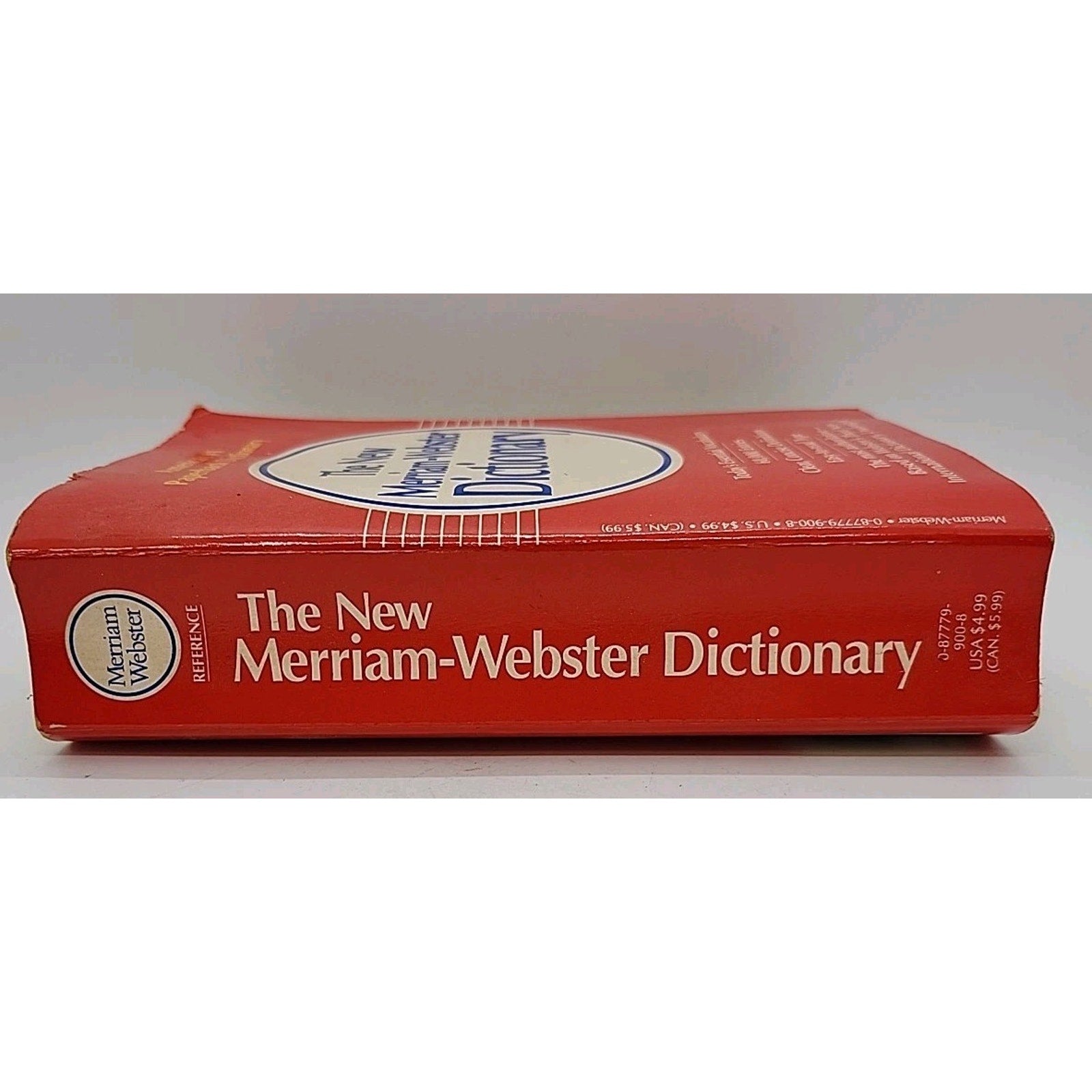 New Merriam-Webster Dictionary by Inc. Staff Merriam-Webster (1989, Trade Paperb