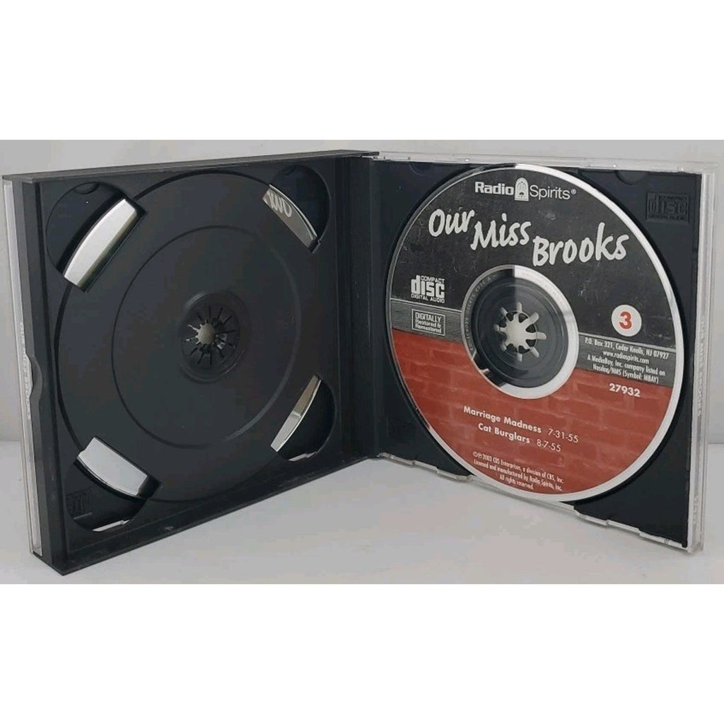 Our Miss Brooks CD Eve Arden 3 Disc Set