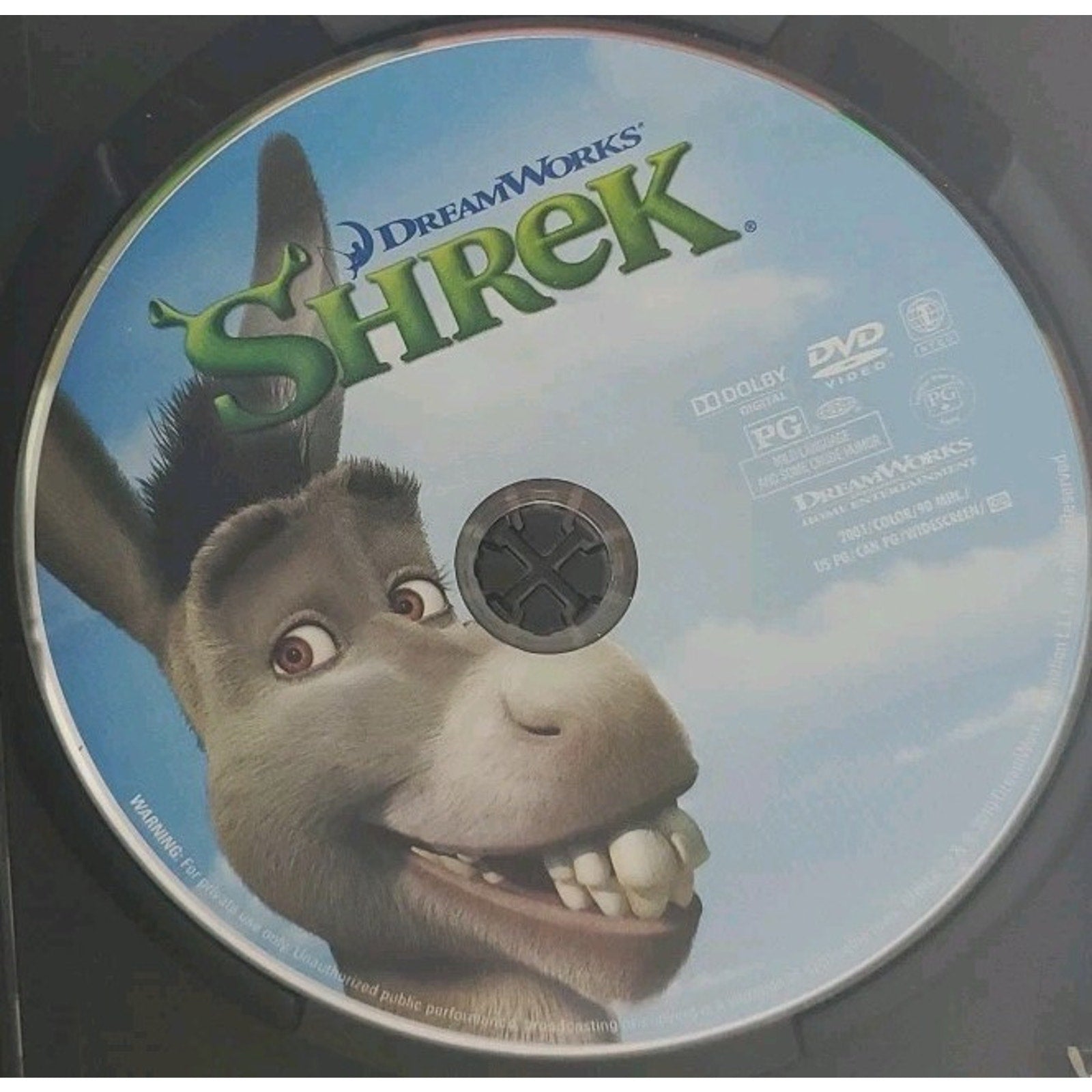 Shrek (DVD, 2001)