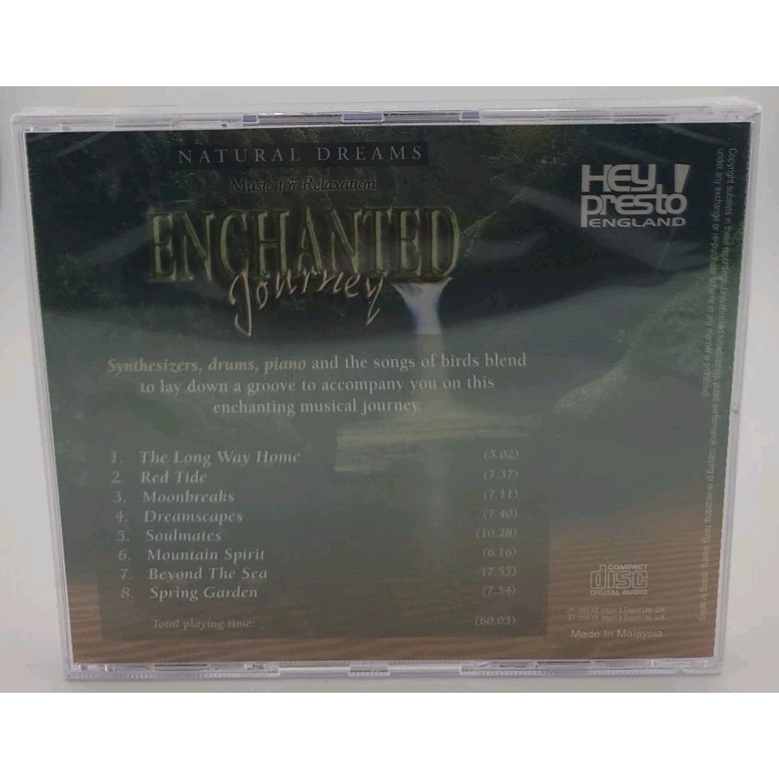 Enchanted Journey - Natural Dreams - Cd *Brand New*