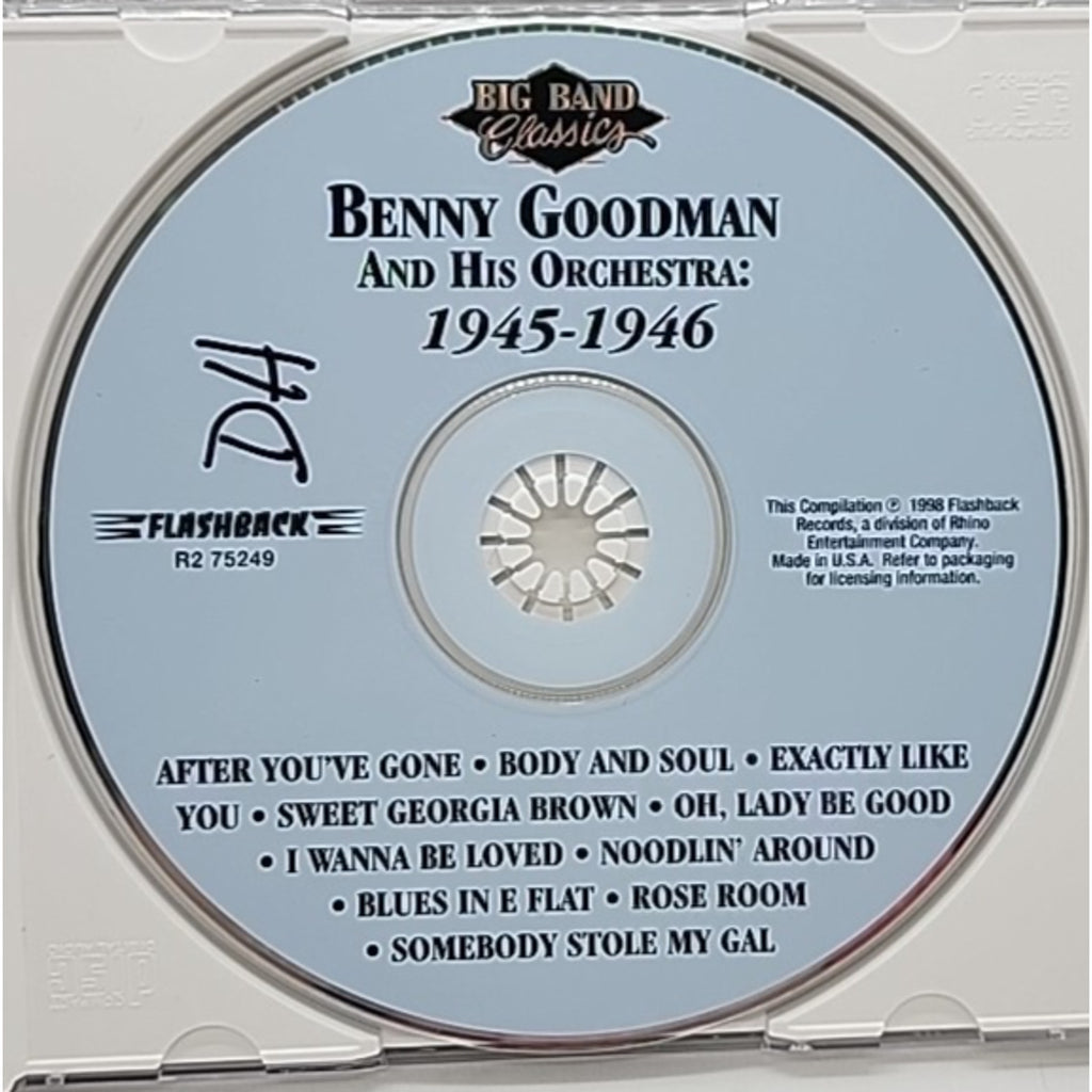 Swing Sessions by Benny Goodman/Benny Goodman & His Orchestra (CD, Jun-1997)