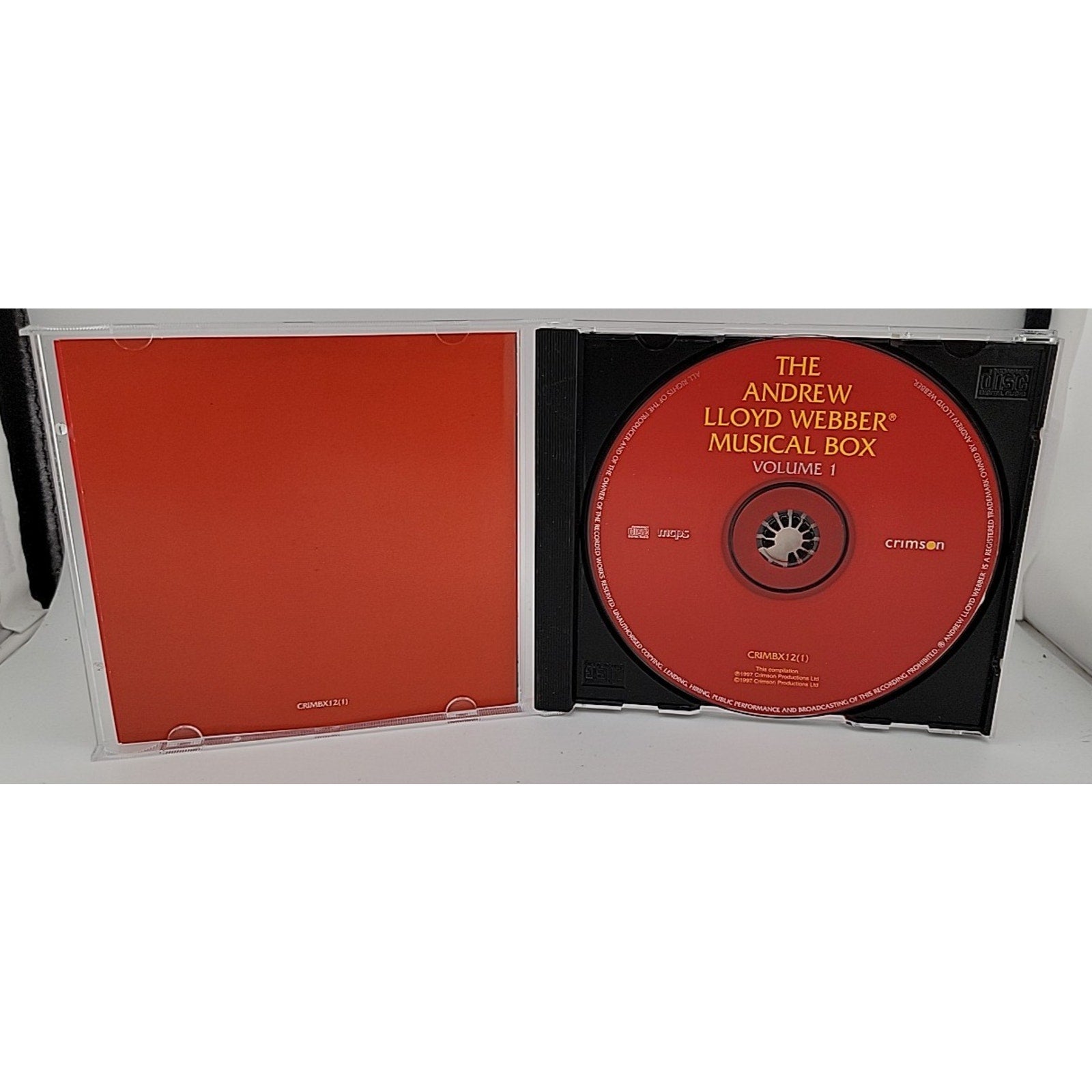 The Andrew Lloyd Webber Musical Box Volume 1 CD