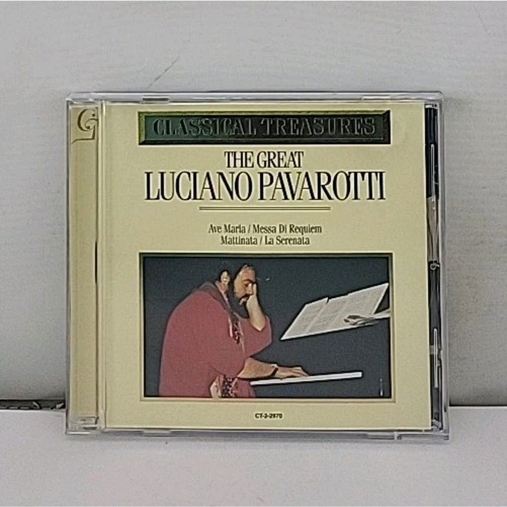 Classical Treasures: The Great Luciano Pavarotti -Ave Maria Messa Di Requiem CD