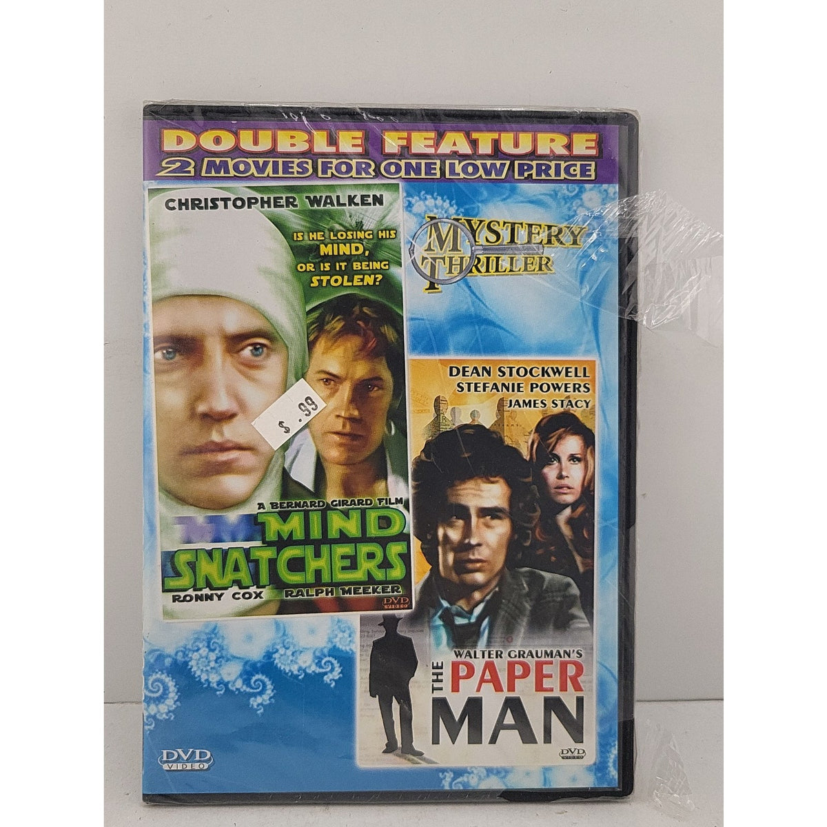 Mind Snatchers/The Paper Man Double Feature DVD *Brand New*