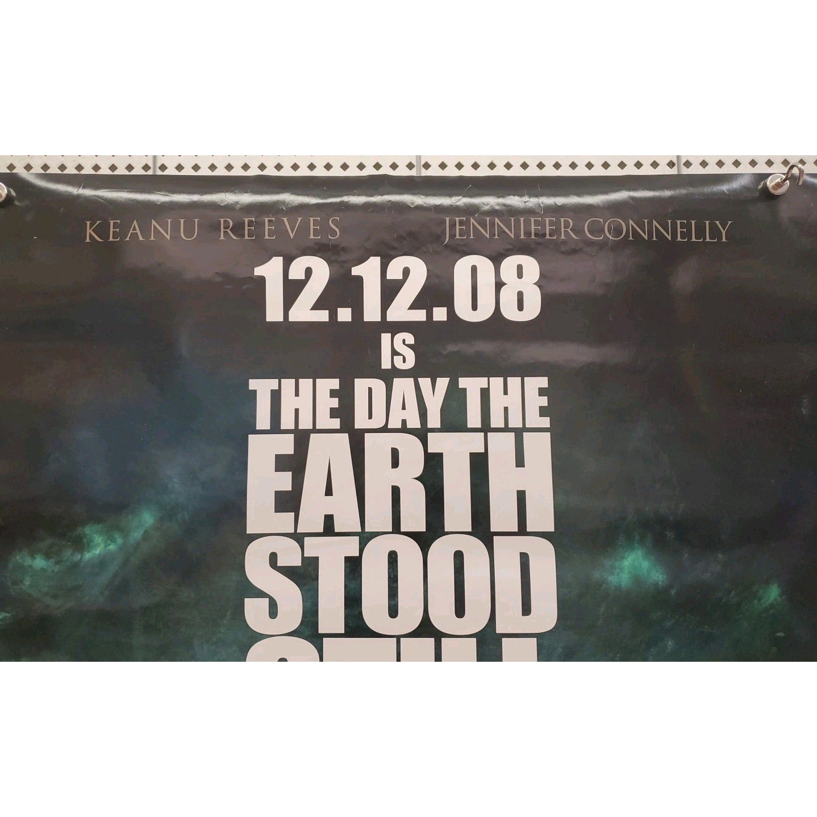 The Day the Earth Stood Still 2008 Double~Sided Original Movie Poster 27x40