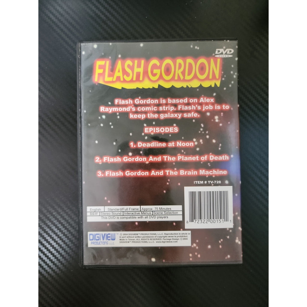 Flash Gordon (DVD, 2004) Starring Steve Holland.