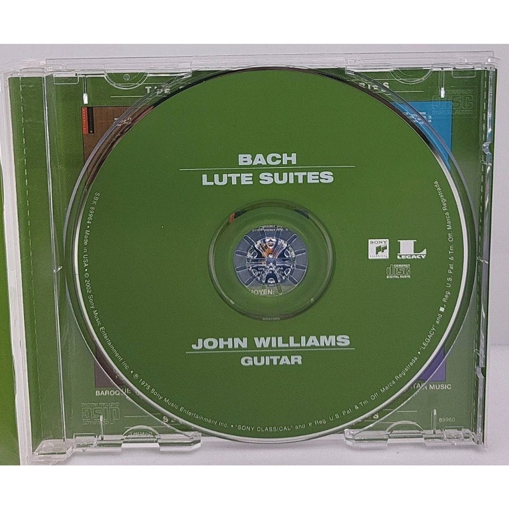 Lute Suites 1-Essential Classics by Bach / Williams, John (CD, 2002)