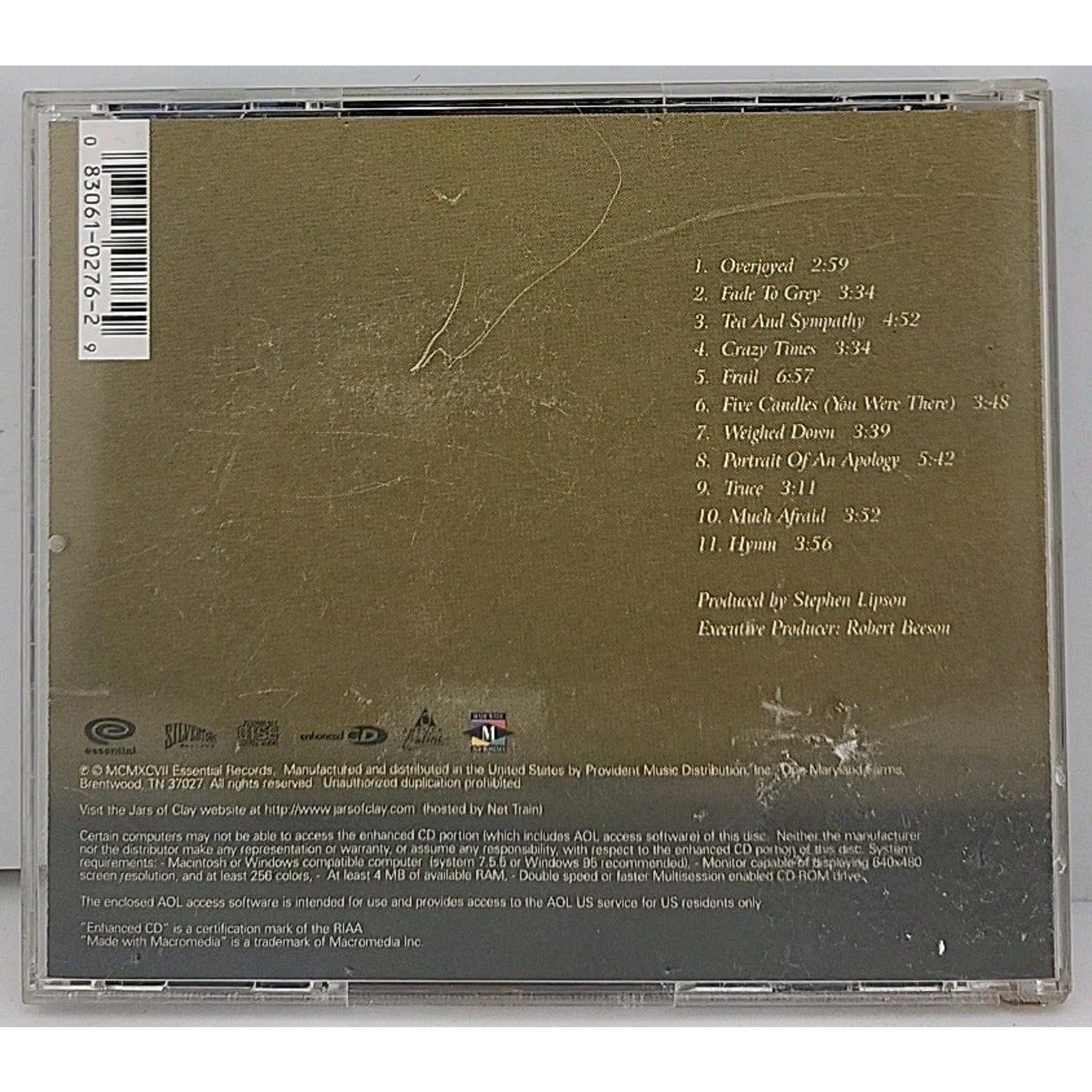 Jars Of Clay-Much Afraid CD