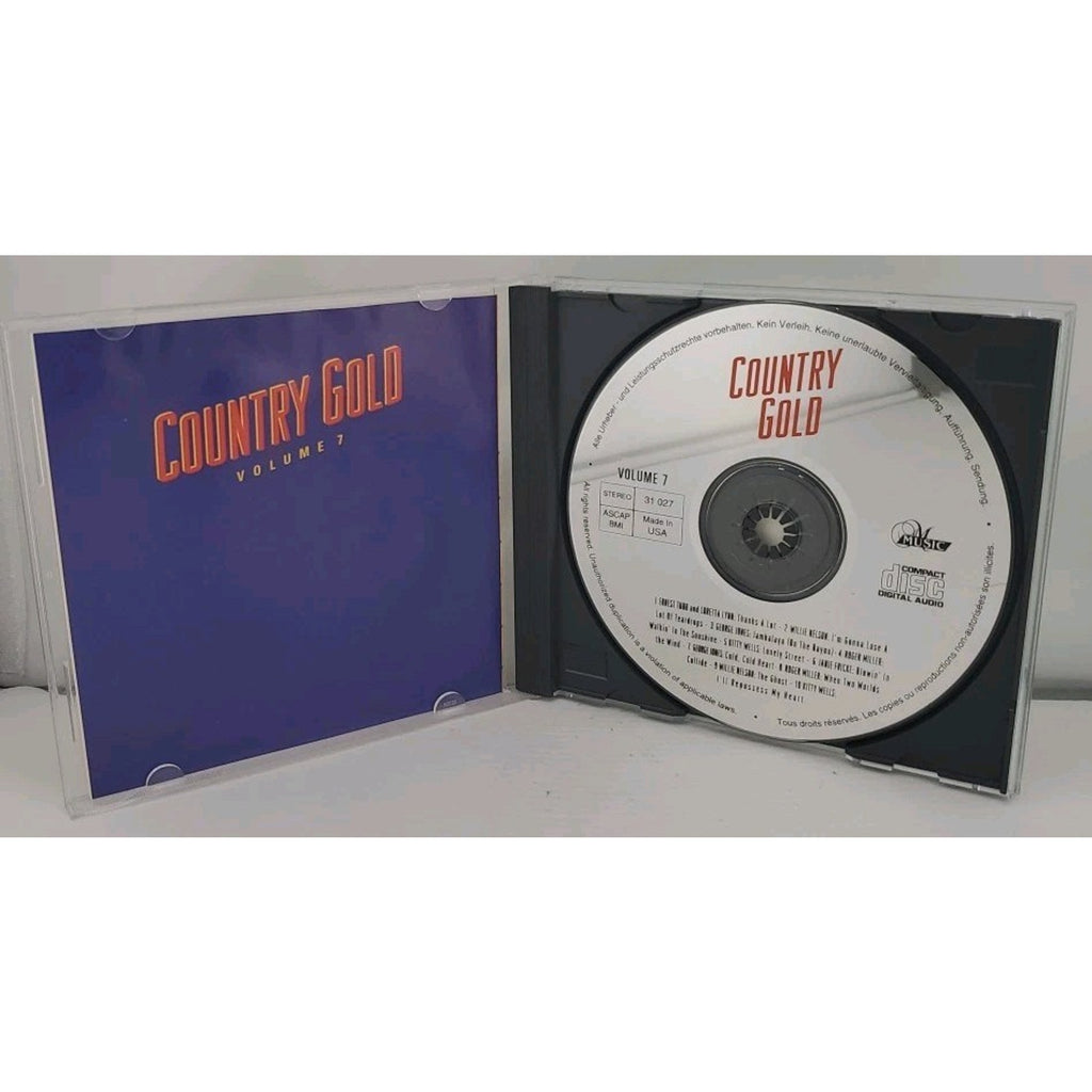 Country Gold: Volume 7 Ernest Tubb, Loretta Lynn, Willie Nelson (CD)