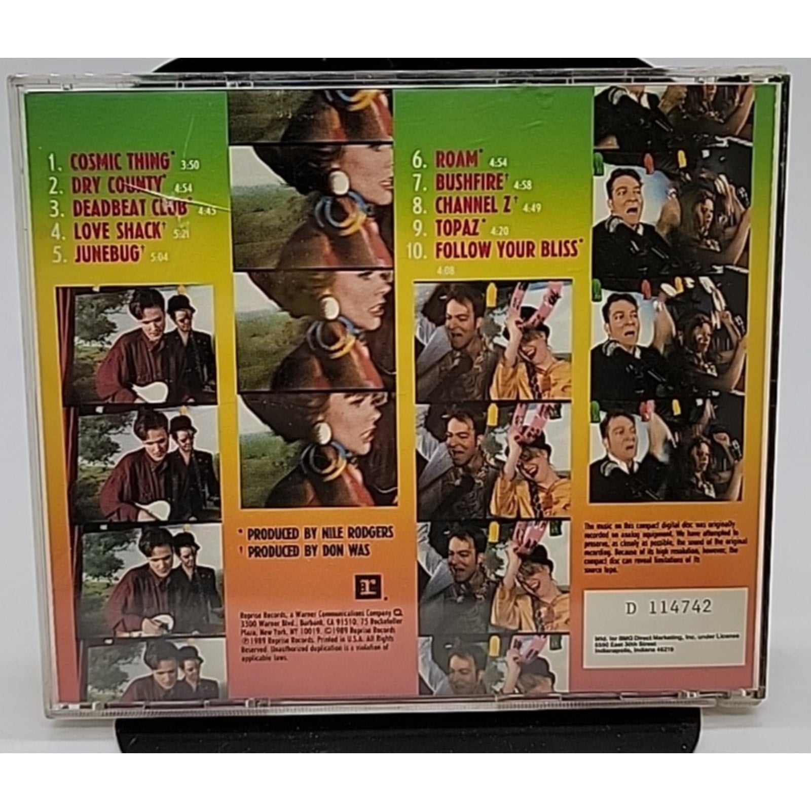 Cosmic Thing by The B-52s (CD, Jun-1989, Reprise)