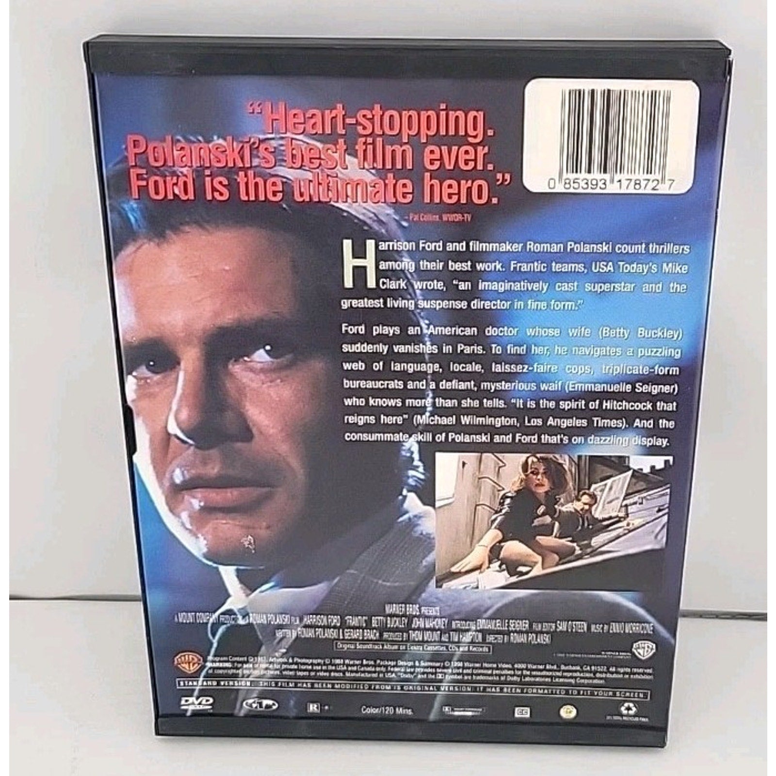 Frantic (1988) DVD