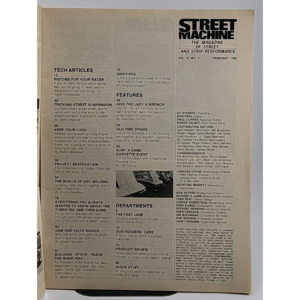 Street Machine Magazine - February 1980 - Vol. 6 No. 2