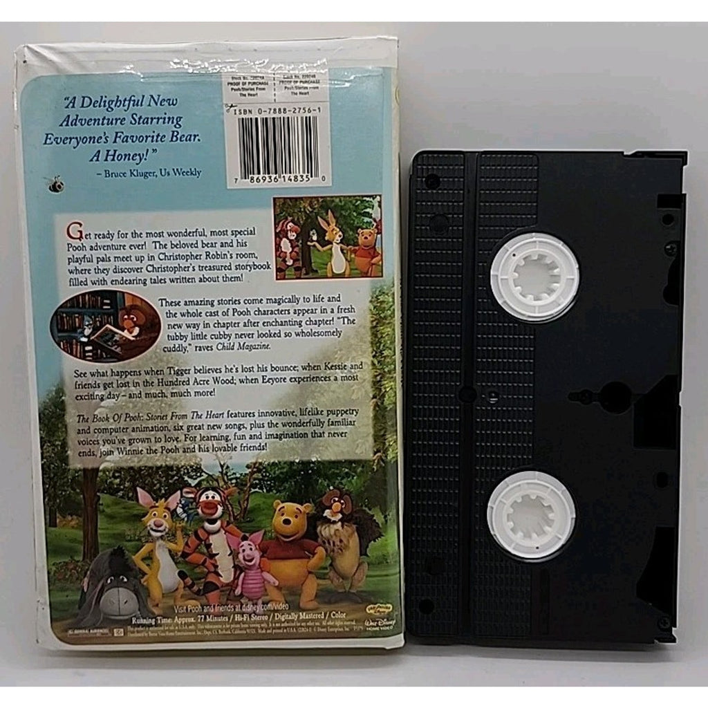 Book of Pooh (VHS, 2001)