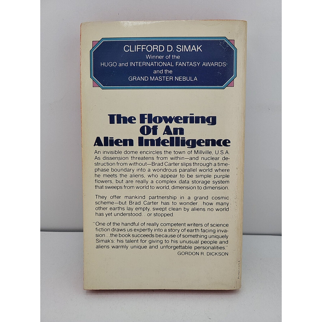 Clifford D. Simak, All Flesh is Grass, first Avon paperback edition 1978 Sci-fi