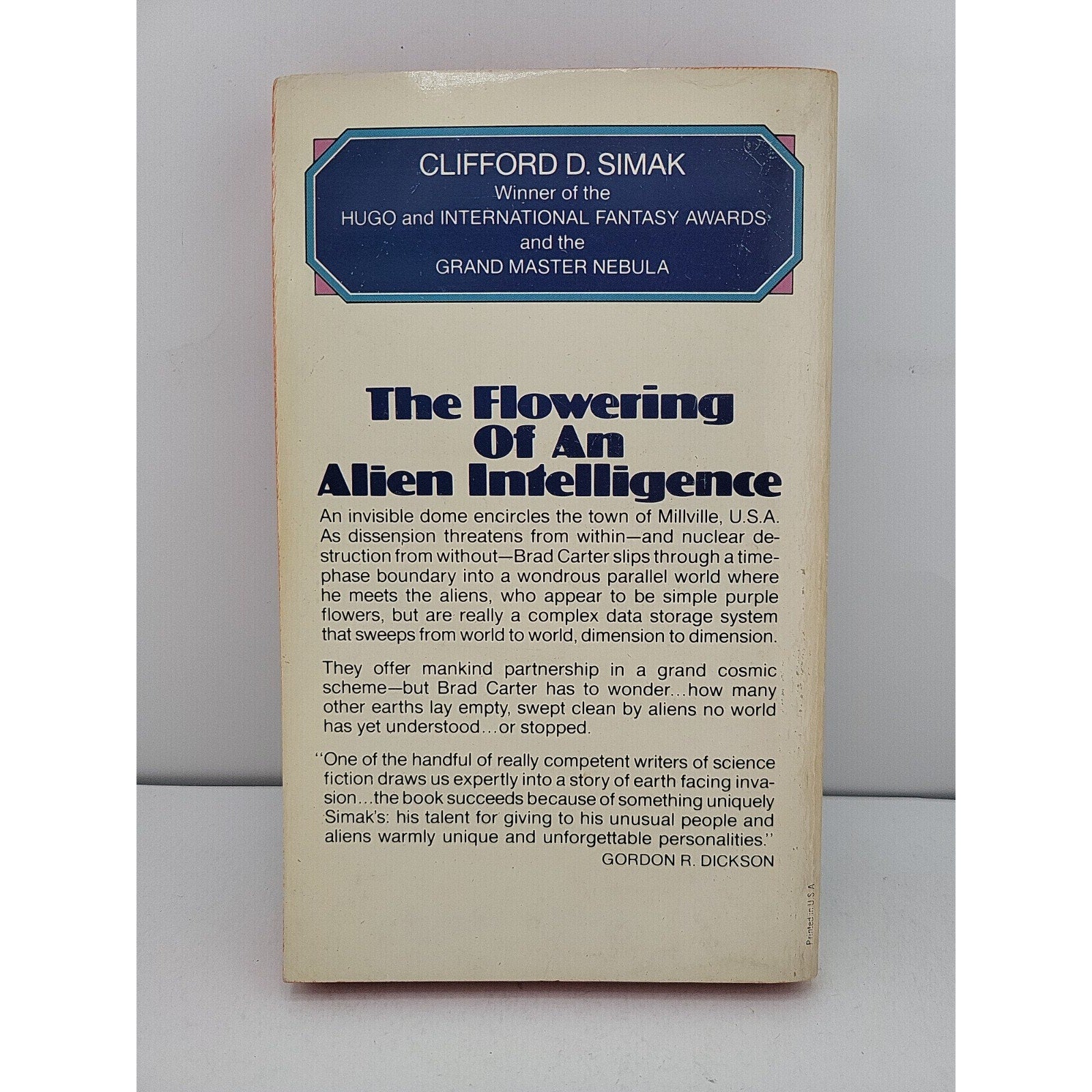 Clifford D. Simak, All Flesh is Grass, first Avon paperback edition 1978 Sci-fi