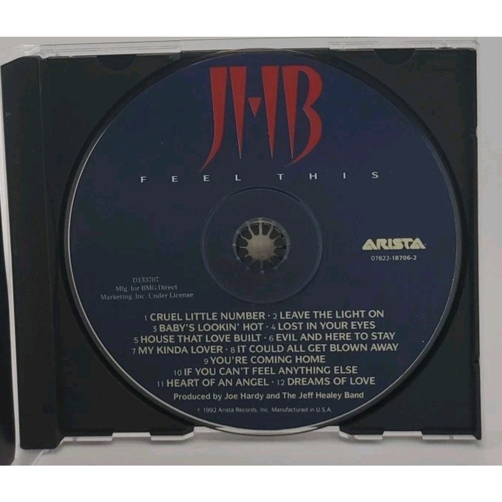 Feel this by Healey, Jeff (CD, 1992)