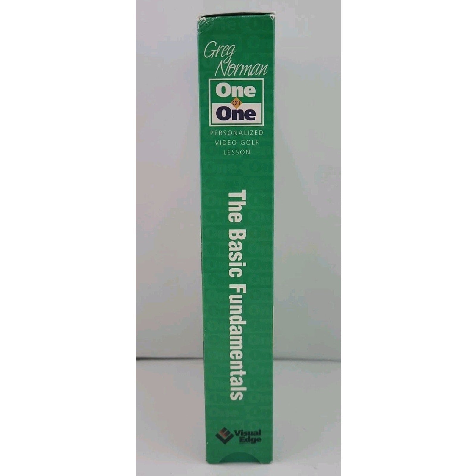 Visual Edge Greg Norman One-on-One: The Basic Fundamentals VHS NTSC Golf NR 1996