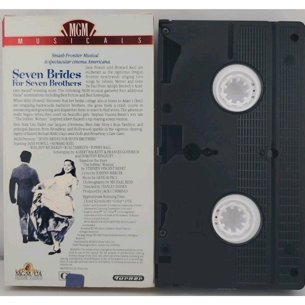 Seven Brides for Seven Brothers (VHS, 1995)