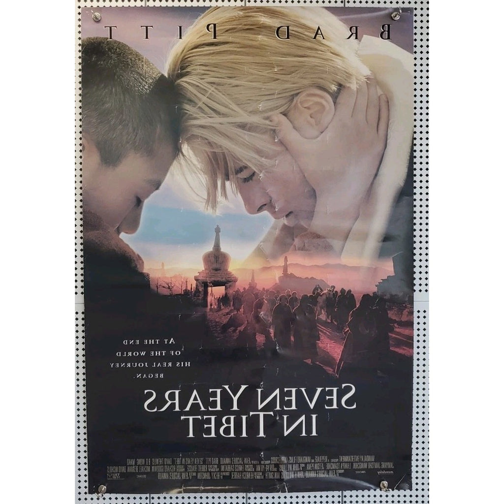 Seven Years In Tibet Original Rolled D/S 1-sht / Movie Poster [Brad Pitt] - 1997
