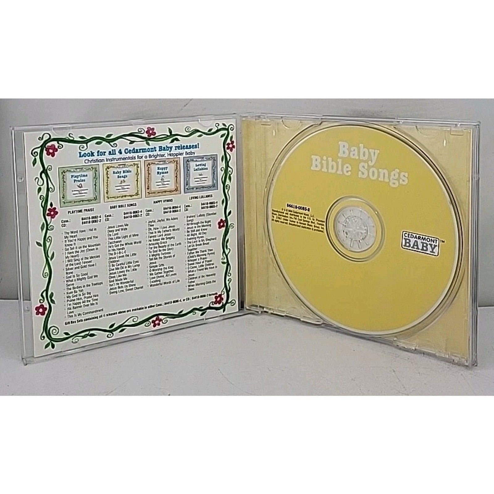 Baby Bible Songs by Cedarmont Baby (CD, 2004)