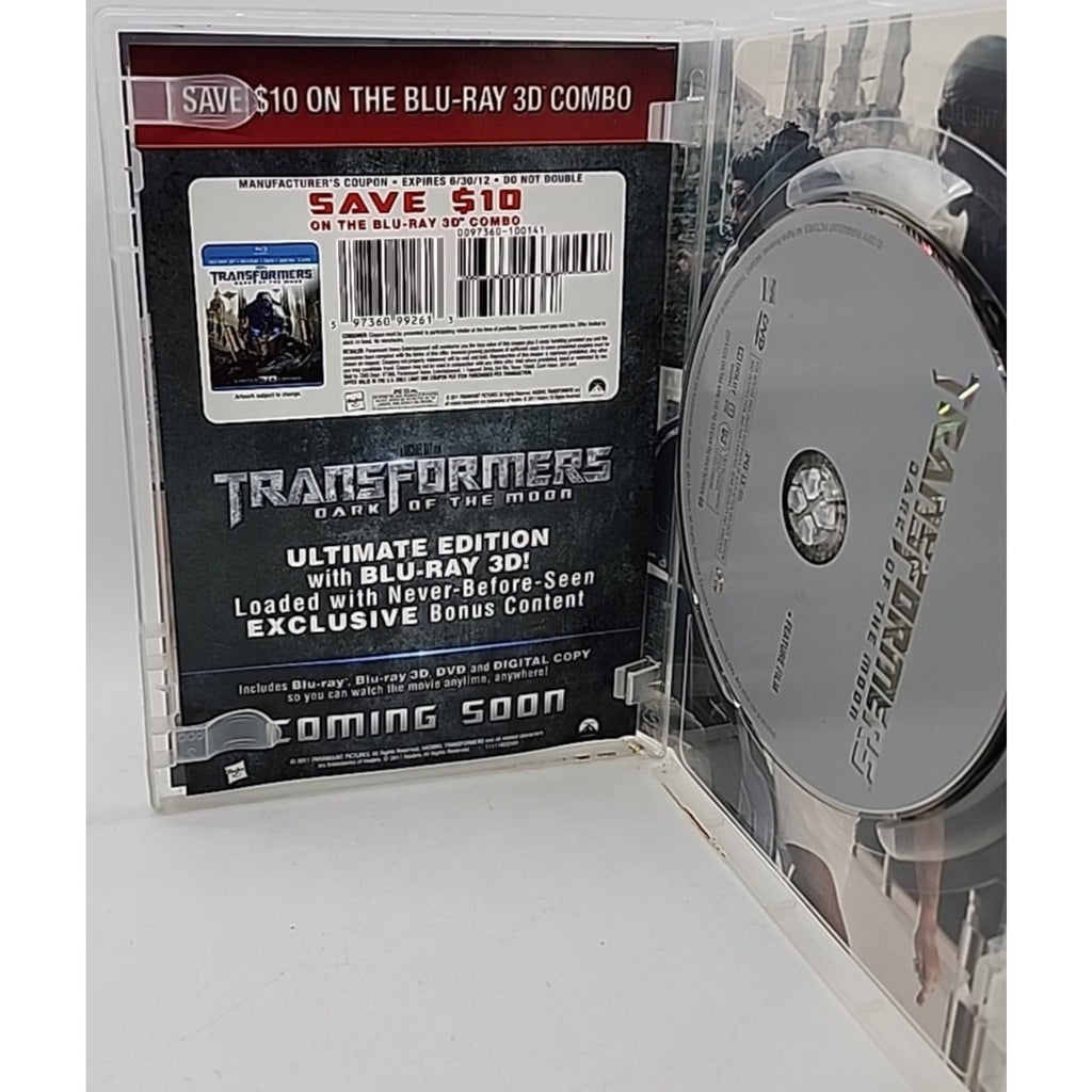 Transformers: Dark of the Moon (DVD, 2011)