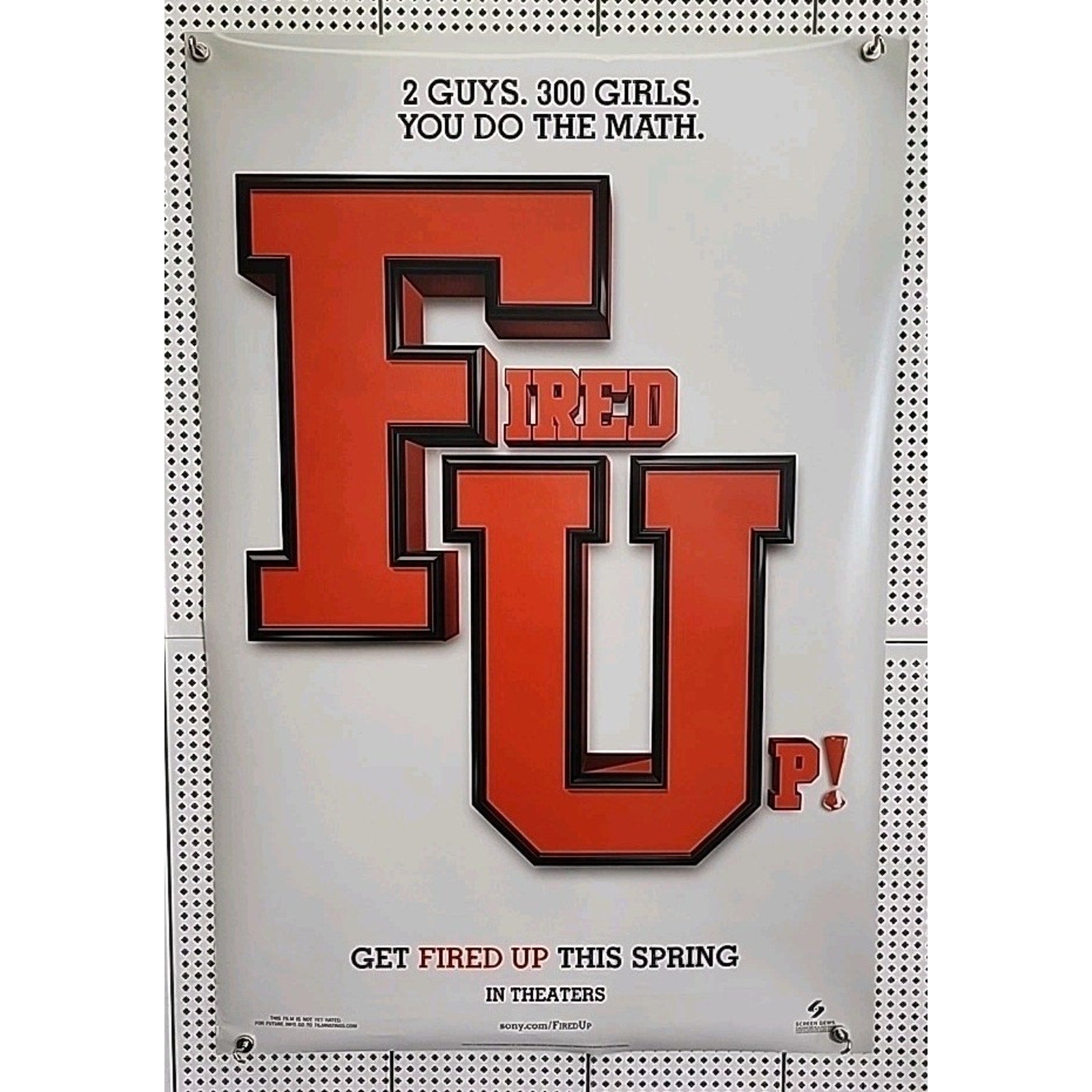 Fired Up 27x40 D/S Original Movie Poster One Sheet 2009