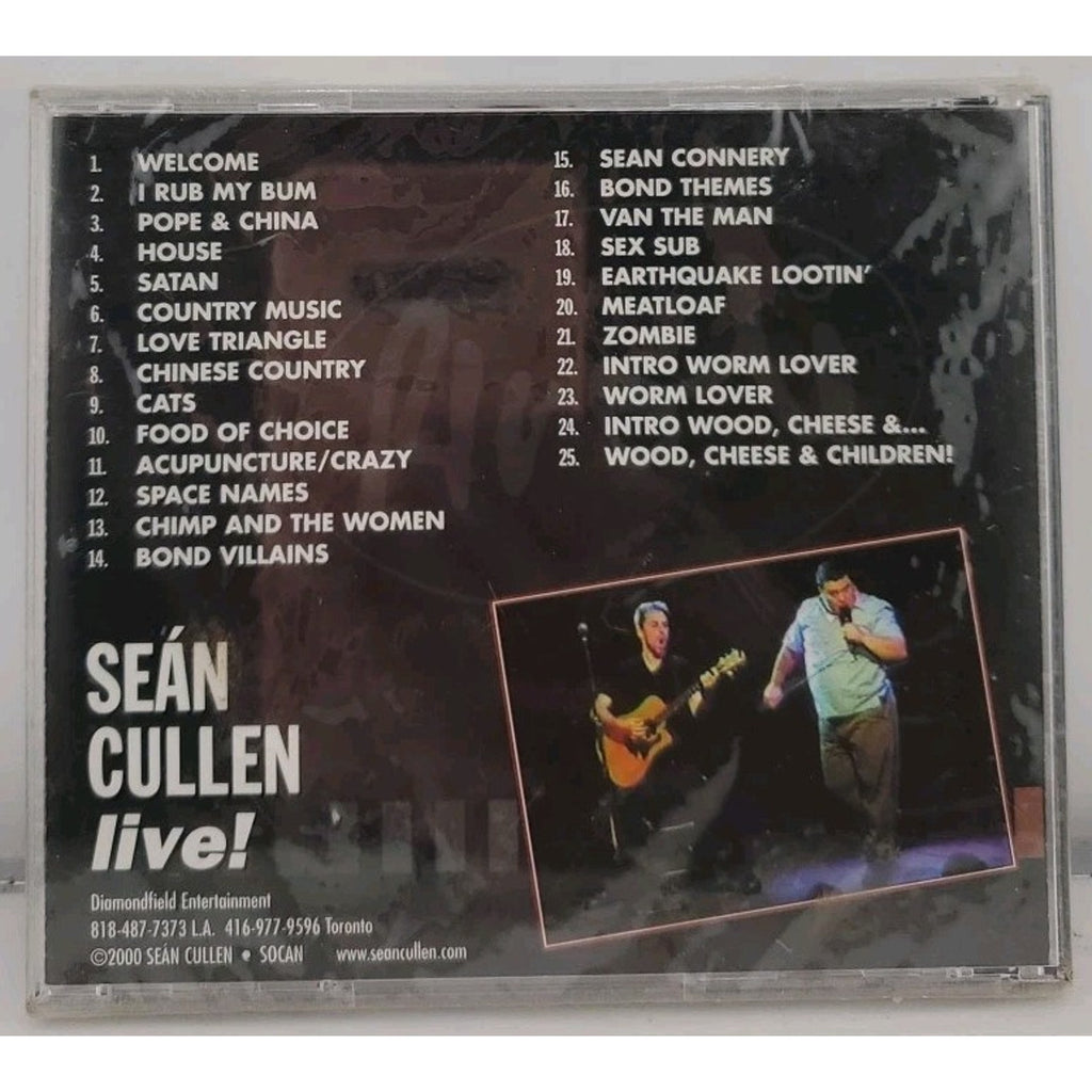 Seán Cullen Live! Cd *Brand New*