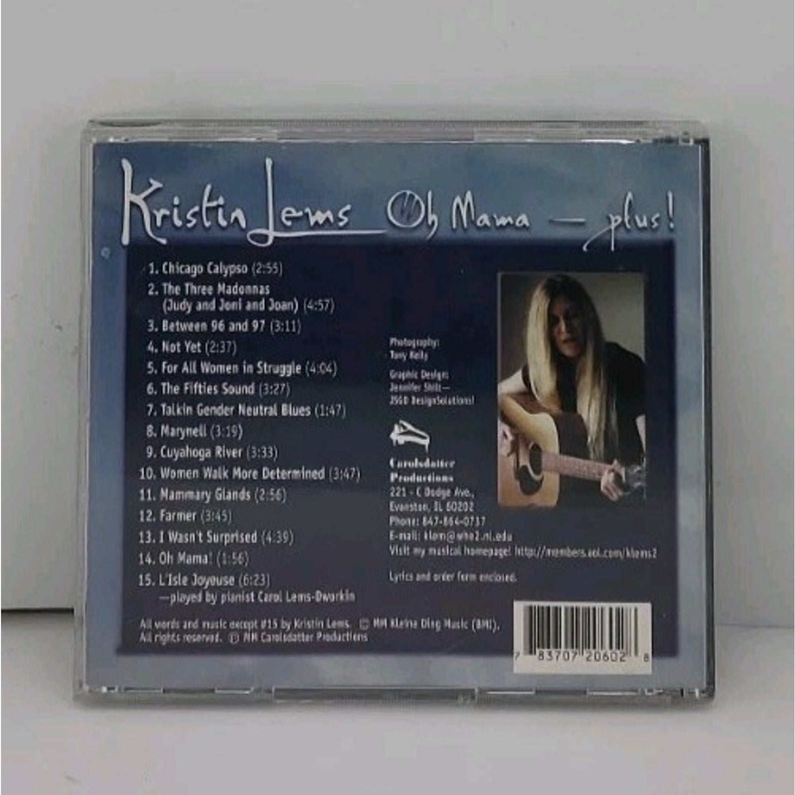 Oh Mama-Plus! by Kristin Lems (CD, 2002)