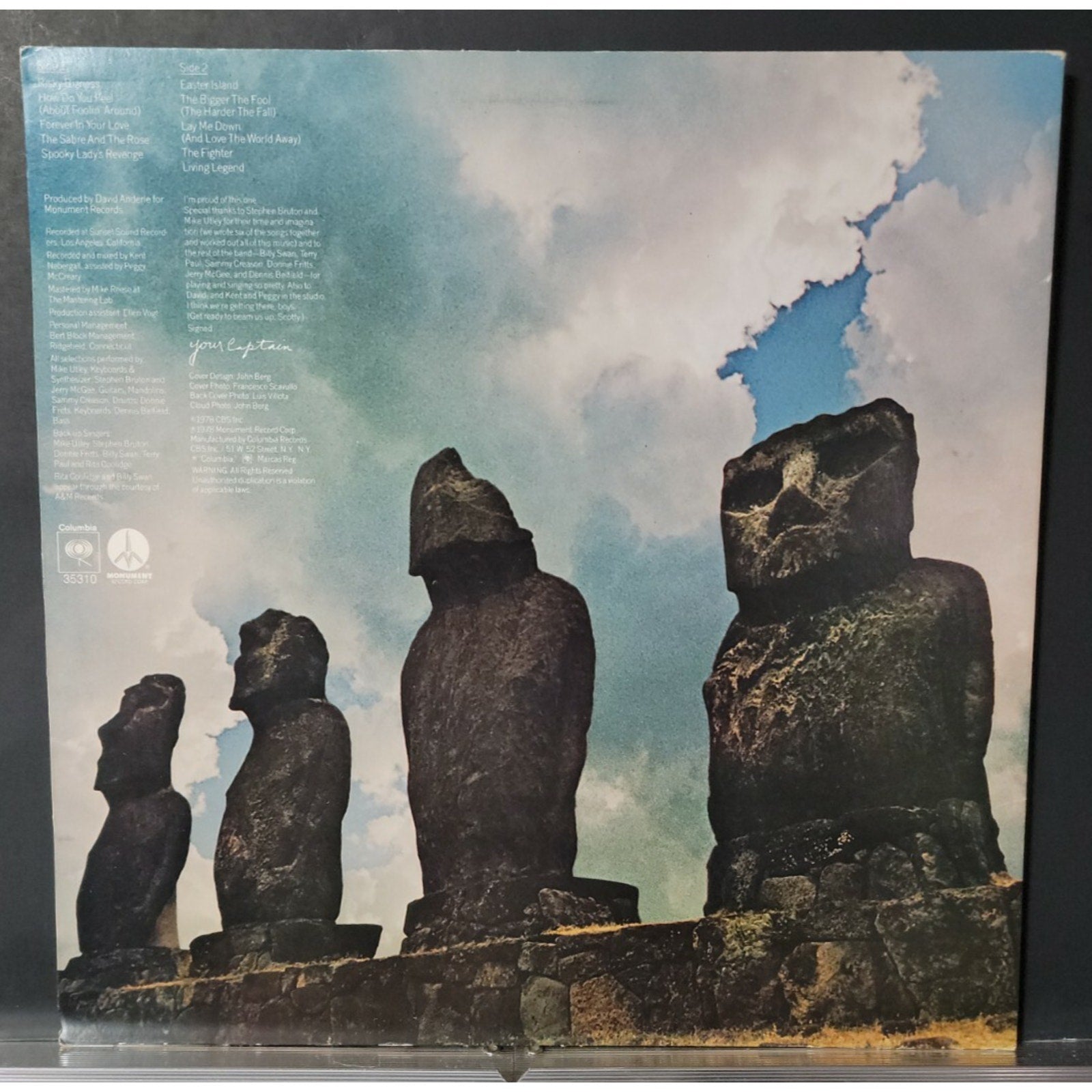 Kris Kristofferson ‎– Easter Island (Vinyl)